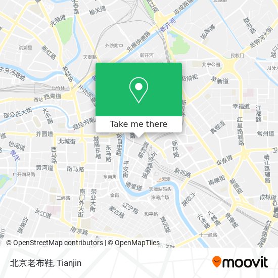 北京老布鞋 map