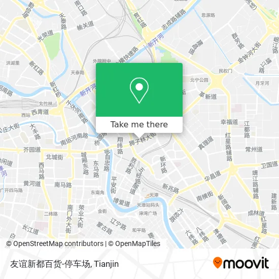 友谊新都百货-停车场 map