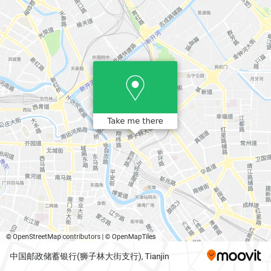 中国邮政储蓄银行(狮子林大街支行) map