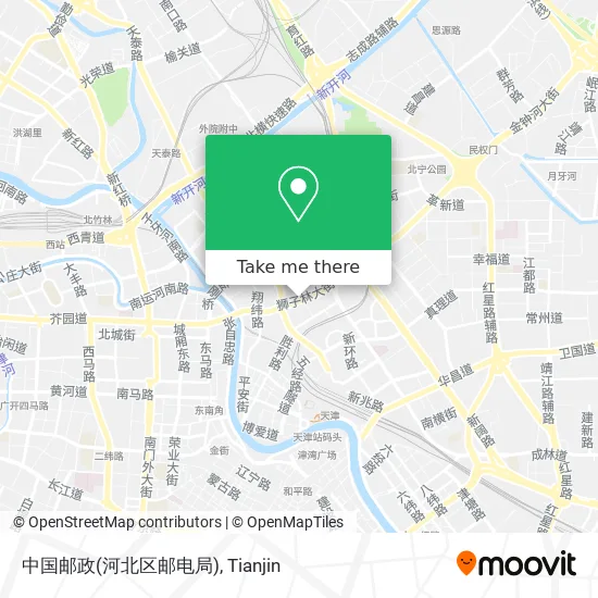 中国邮政(河北区邮电局) map