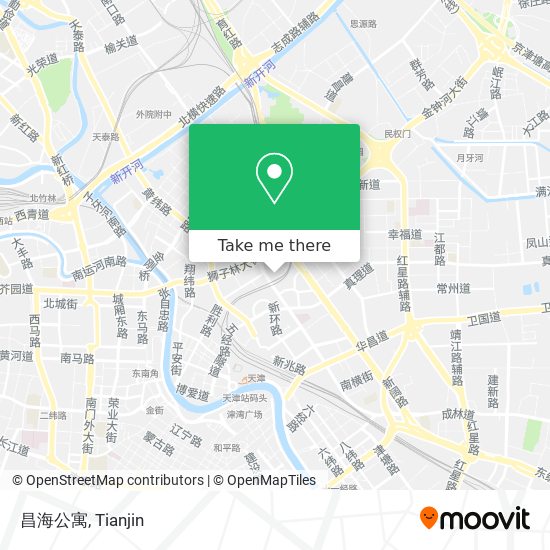 昌海公寓 map