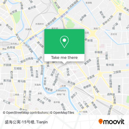 盛海公寓-15号楼 map