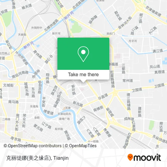 克丽缇娜(美之缘店) map