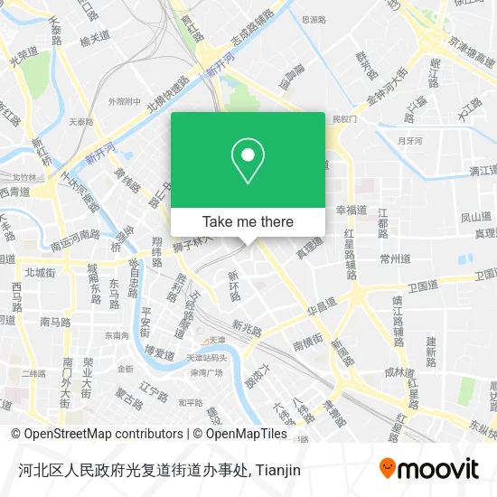 河北区人民政府光复道街道办事处 map