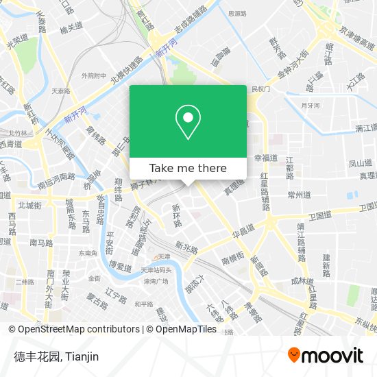 德丰花园 map