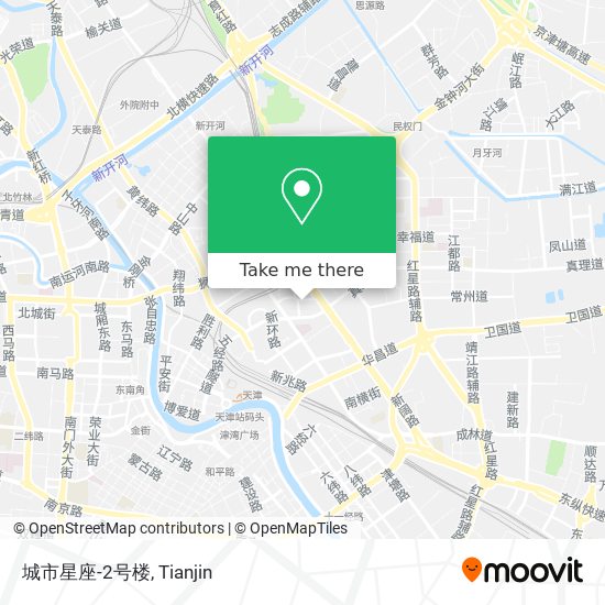 城市星座-2号楼 map