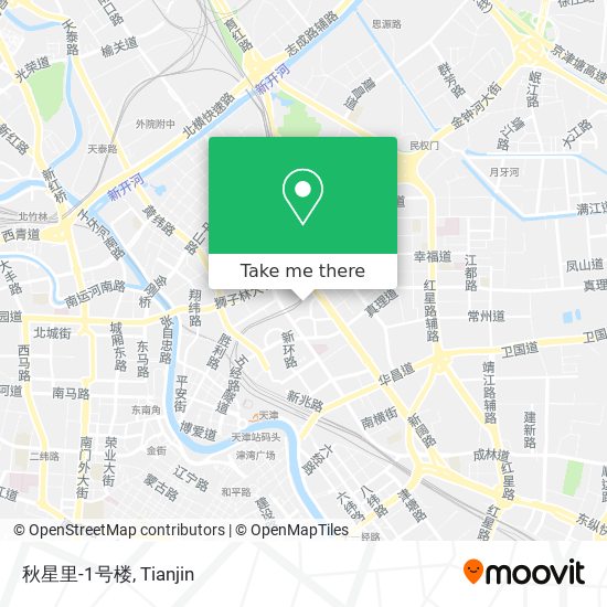 秋星里-1号楼 map