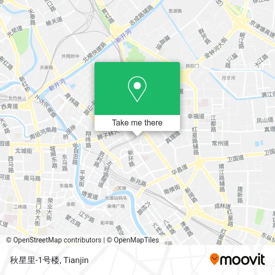 秋星里-1号楼 map