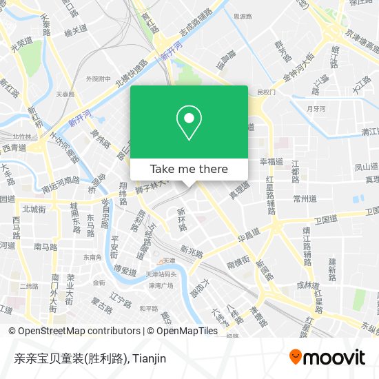 亲亲宝贝童装(胜利路) map