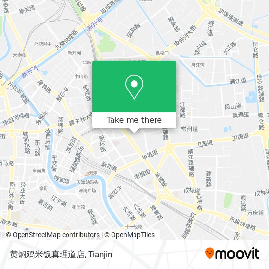 黄焖鸡米饭真理道店 map