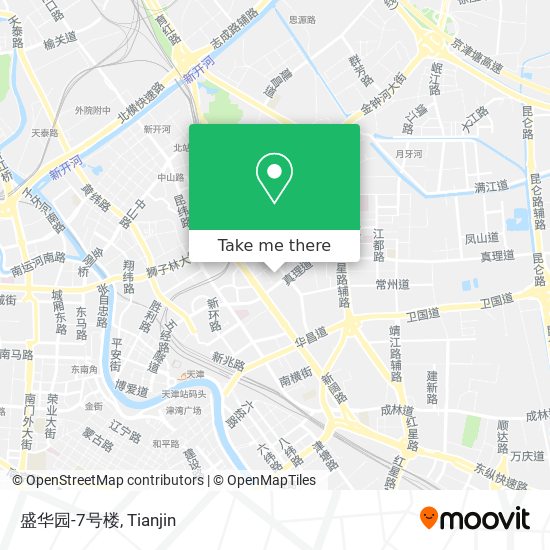 盛华园-7号楼 map