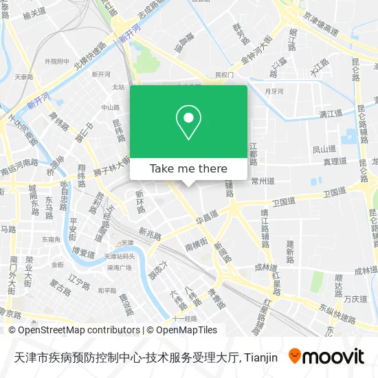 天津市疾病预防控制中心-技术服务受理大厅 map