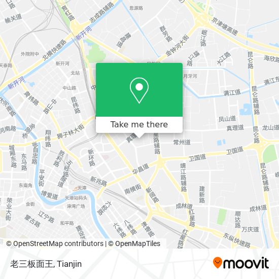 老三板面王 map