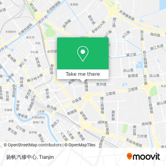 扬帆汽修中心 map