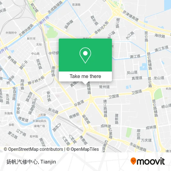 扬帆汽修中心 map
