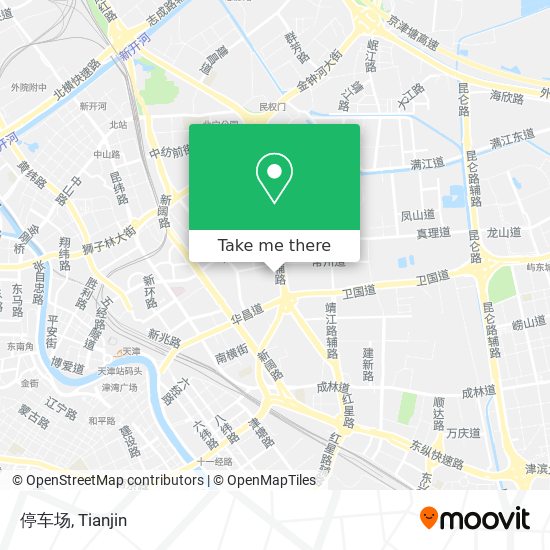 停车场 map