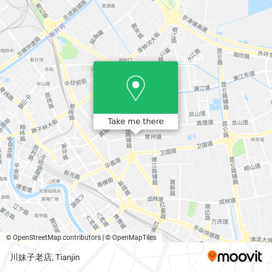 川妹子老店 map