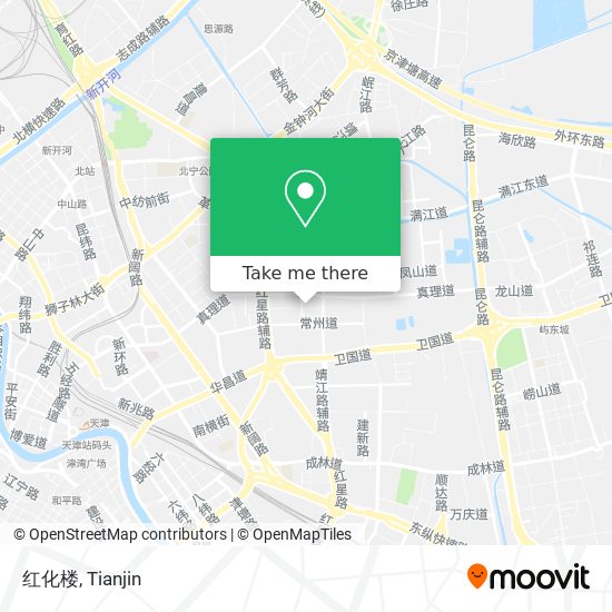 红化楼 map