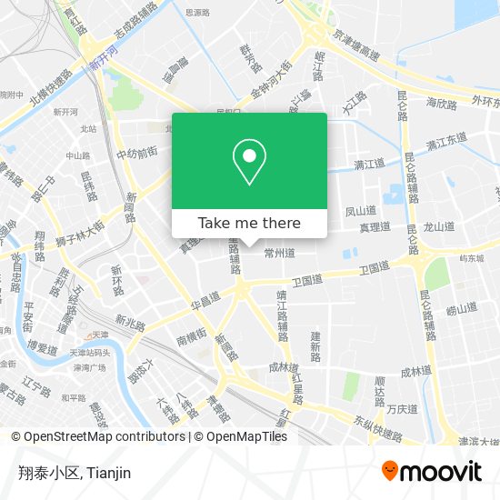 翔泰小区 map