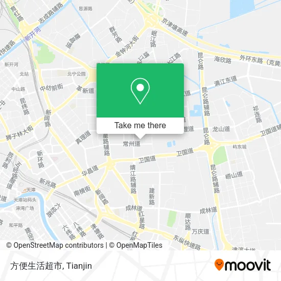 方便生活超市 map