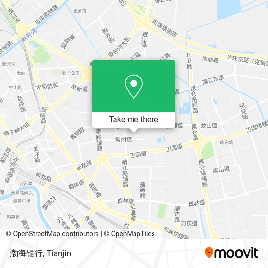 渤海银行 map