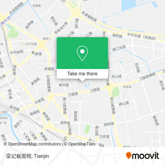 栾记板面馆 map
