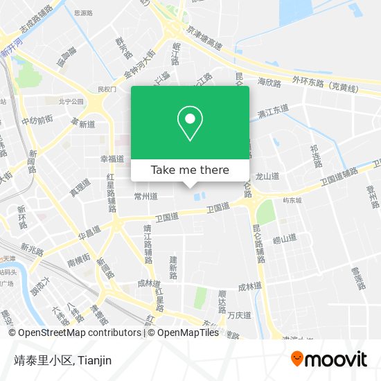 靖泰里小区 map