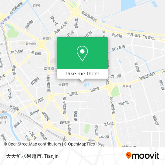 天天鲜水果超市 map