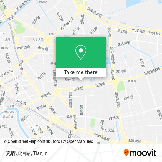 壳牌加油站 map