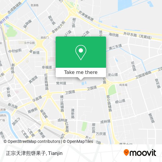 正宗天津煎饼果子 map