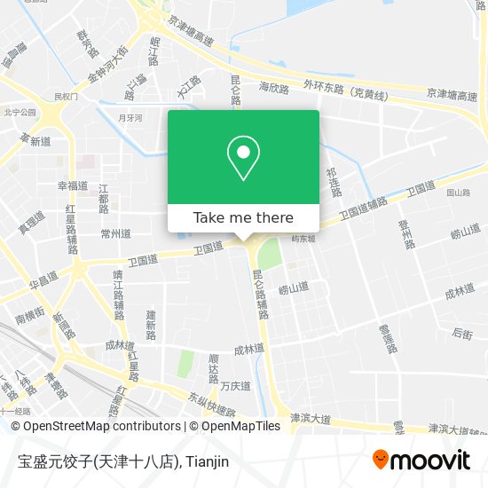 宝盛元饺子(天津十八店) map