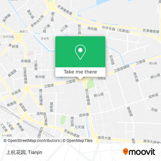 上杭花园 map