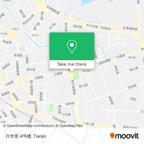 月华里-4号楼 map