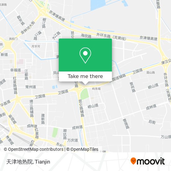 天津地热院 map