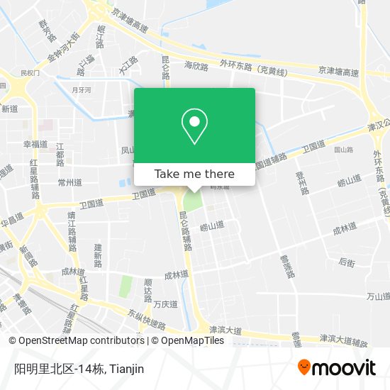 阳明里北区-14栋 map