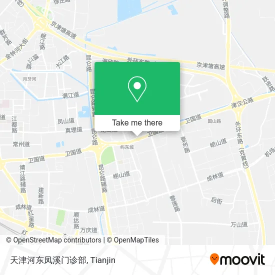 天津河东凤溪门诊部 map