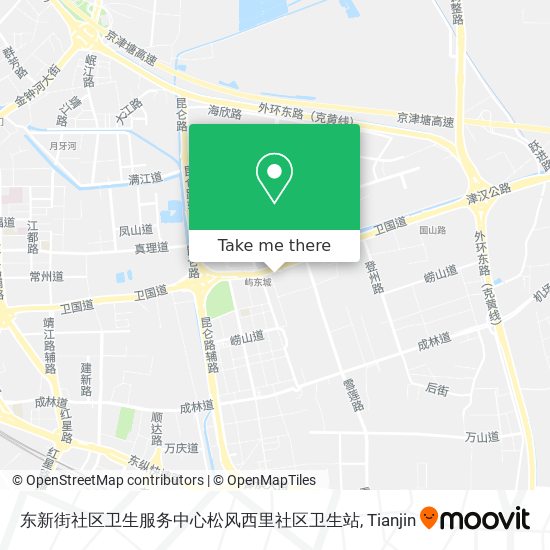 东新街社区卫生服务中心松风西里社区卫生站 map