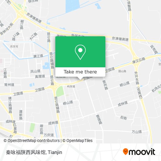 秦咏福陕西风味馆 map
