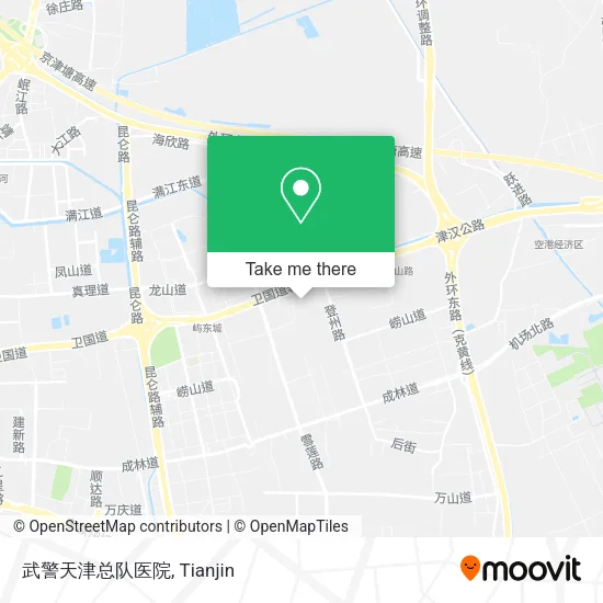 武警天津总队医院 map