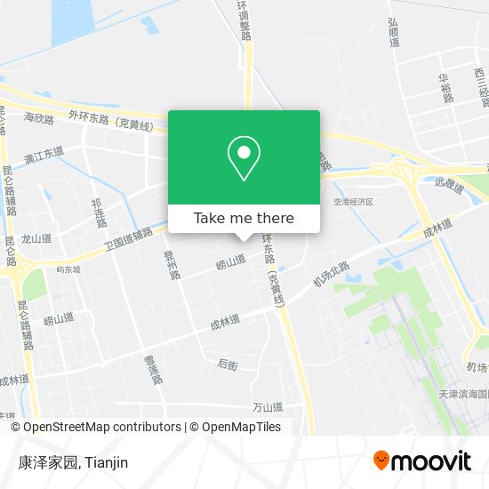 康泽家园 map