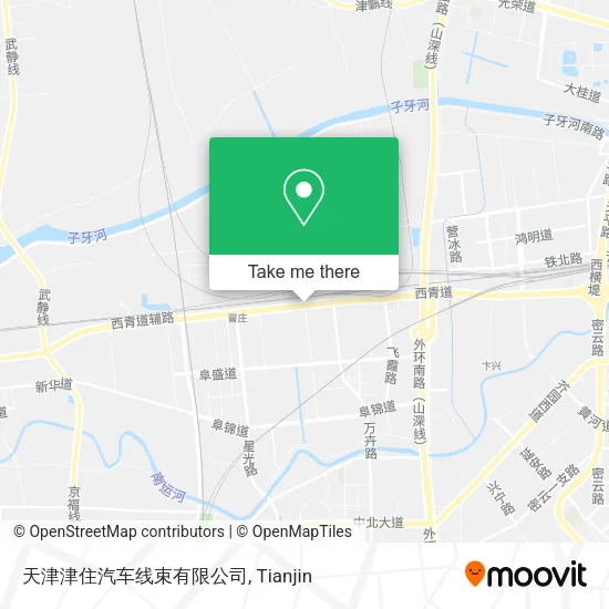 天津津住汽车线束有限公司 map