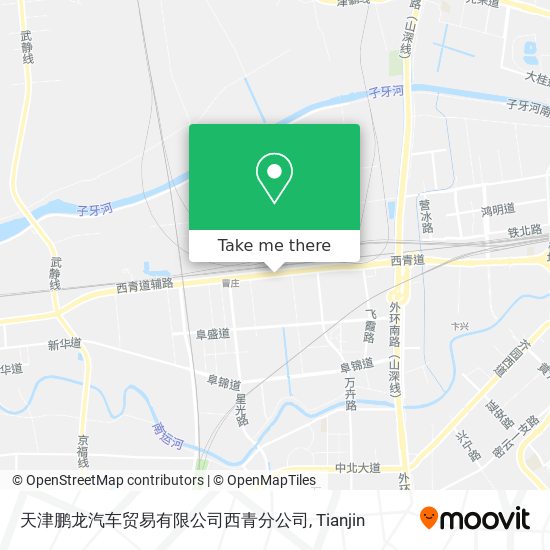 天津鹏龙汽车贸易有限公司西青分公司 map
