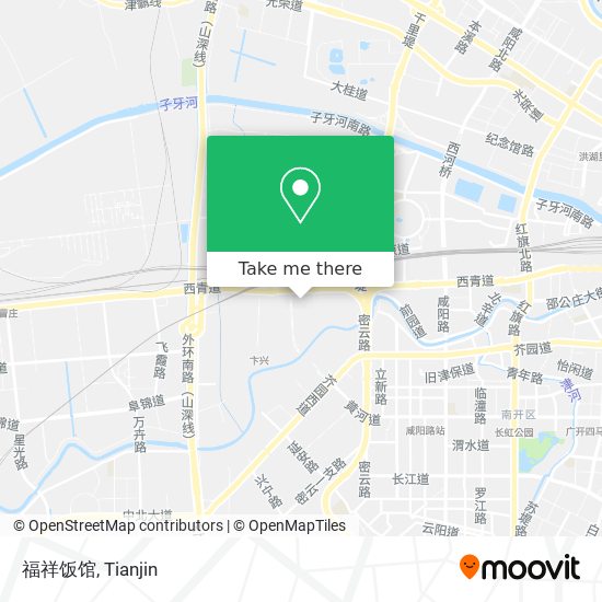 福祥饭馆 map