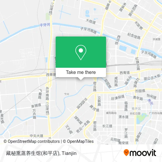 藏秘熏蒸养生馆(和平店) map