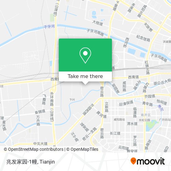兆发家园-1幢 map