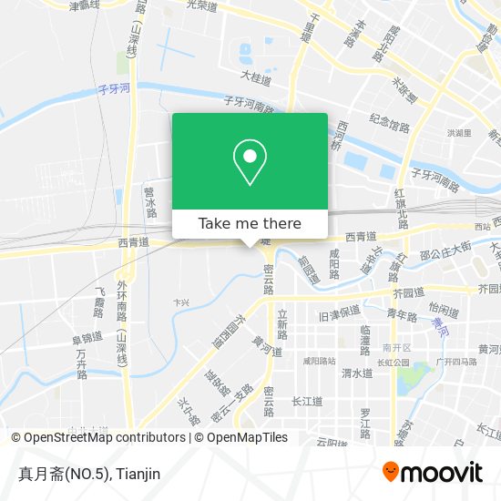 真月斋(NO.5) map