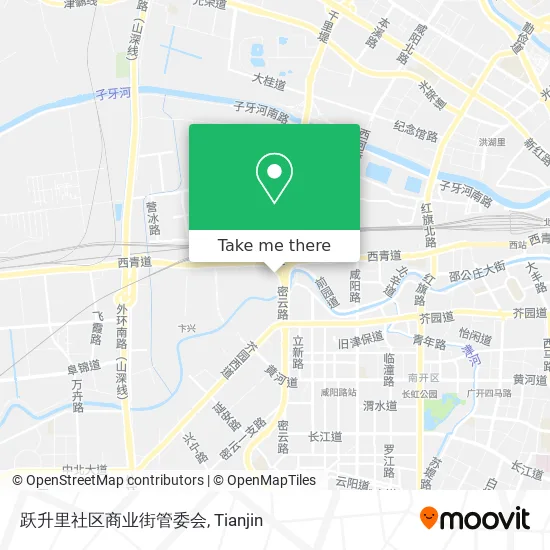跃升里社区商业街管委会 map