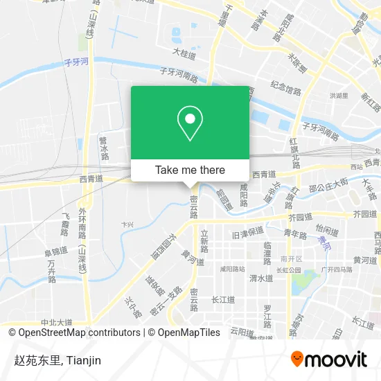 赵苑东里 map