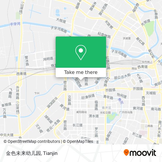 金色未来幼儿园 map