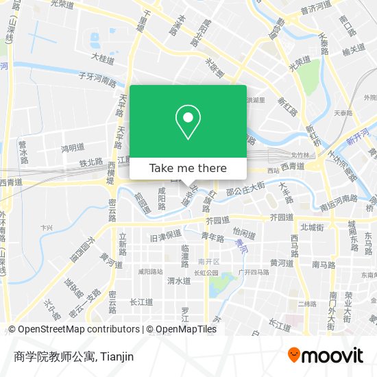 商学院教师公寓 map